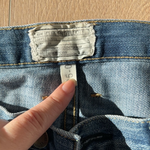 Current Elliot boyfriend ripped crop Jean - Picture 3 of 3